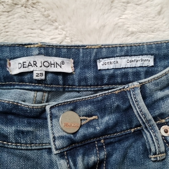 ✨️CL Dear John JoyRich Comfort Skinny Blue Jeans Size 25 - Picture 7 of 15